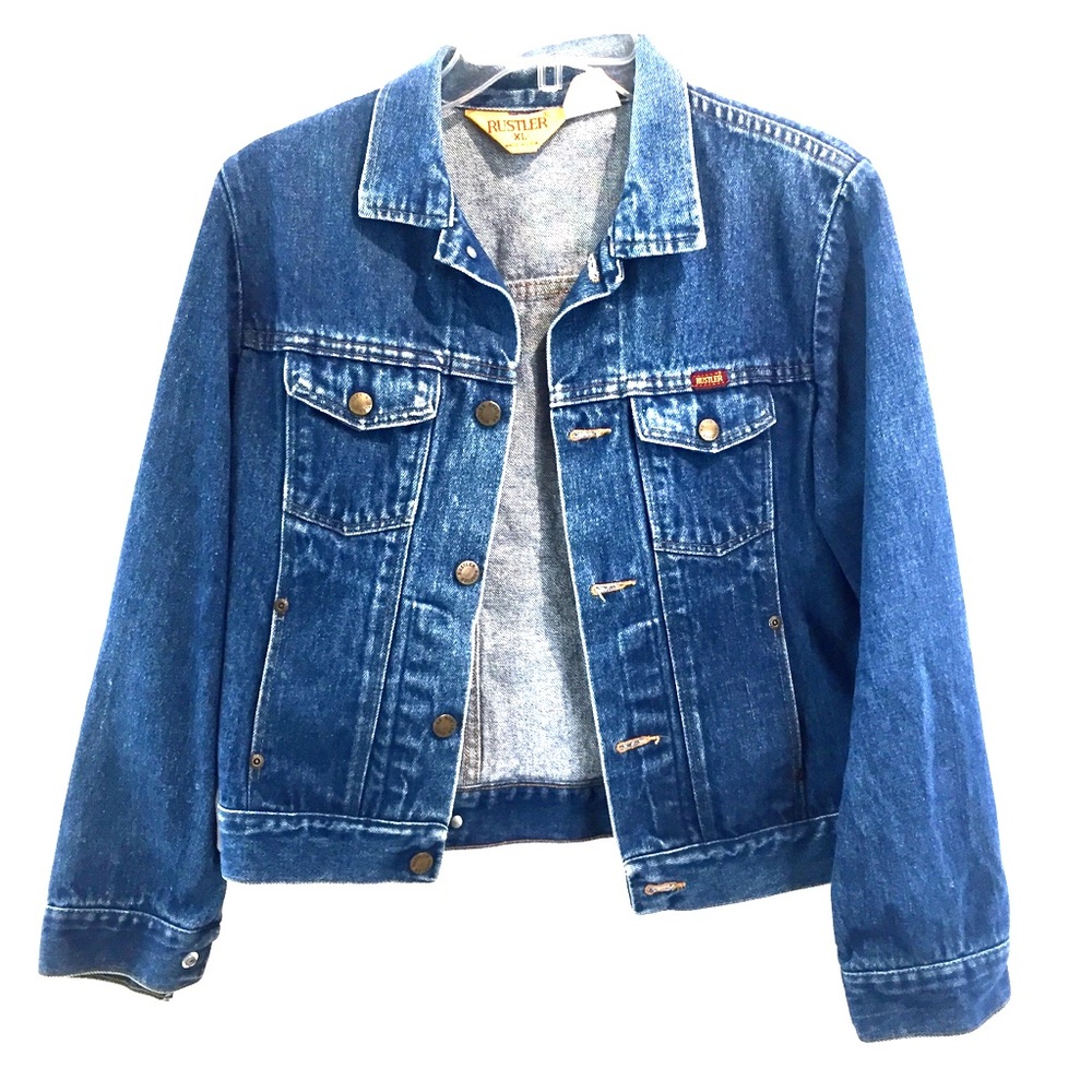 Vintage Rustler jean jacket
